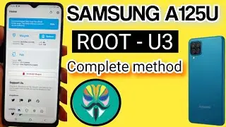How to Root samsung A125u u3/Samsung A125u root