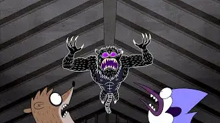 Regular Show - Mordecai And Rigby VS The Jinx Demon