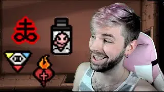 The Binding of Isaac But Every Item Is Quality 4 (Inspired by Hotic)