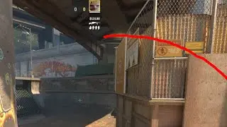 CS2 Overpass Monster flash