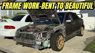 Frame and Pinchweld Rocker Repair - Neglected STI Hawkeye Build Part 4