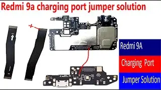 Redmi 9A Charging Port Jumper Solution