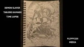 Tanjiro Kamado + Time Lapse (I Made Art #19)
