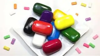 【Clay cracking】점토 부수기⭐ Xylitol Chewing Gum claypopping,claycrack ASMR❤️クレイクラッキング【音フェチ】