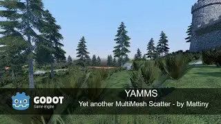 YAMMS - Yet Another MultiMesh Scatter for Godot 4