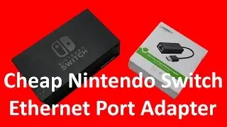Cheap Nintendo Switch Ethernet Port Adapter