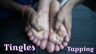 Best Tapping & Tingles Foot Massage For Better Relaxation | ASMR Foot Tapping | Leg Massage ASMR