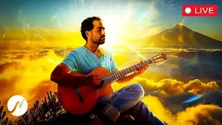 Live Performance: 432 Hz Gitarre bei Sonnenuntergang - Aus den Bergen von Teneriffa