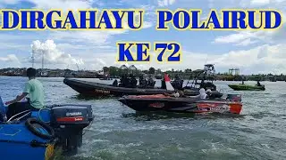 Dirgahayu Polairud ke 72  || Simulasi Penangkapan Pelaku Pembajakan Kapal Dilaut