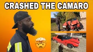My friend crashed the Camaro on his Birthday