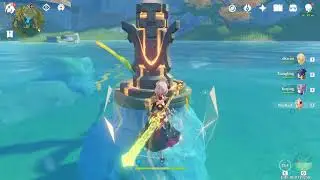 【Genshin Impact】Geo Puzzle At Lingju Pass - Get Free Treasure Chests