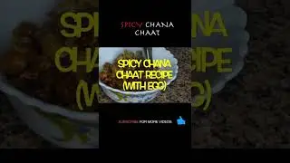 Chana Chaat Masala Recipe | Chana Chaat Instant High Protein Recipe