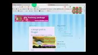 Blogger Tutorial Part-6 ( how to add a banner in blogger )