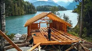 Man Spends 1.5 YEARS Building Amazing River CABIN | Start to Finish by 
