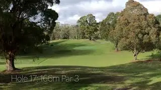 Hole 17 at Oberon Golf Club