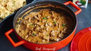 Beef Stroganoff (with Coconut Cream)