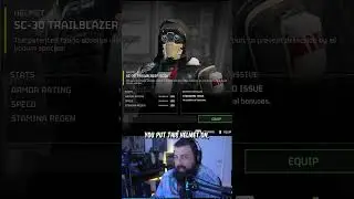 This Helmet Has A Secret Movement Speed Buff! #helldivers2