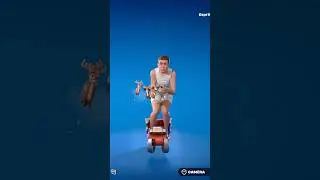 EMOTE MINI TRAÎNEAU SUR FORTNITE #Shorts #Fortnite