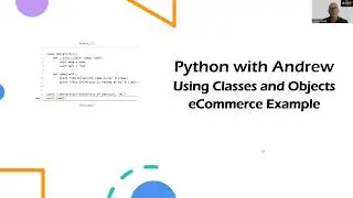 Python - Classes and Objects - An eCommerce Example