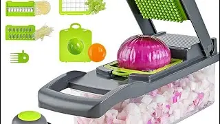 Vegetable chopper review (multi picador de verduras vegetable chopper