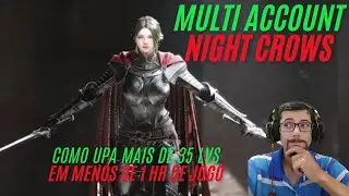 Como upa mais de 35 lvs em menos de 1 hora #nightcrows