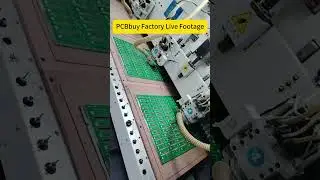 PCB routing and shaping #pcbuild #pcbfactory