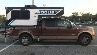 Palomino rogue ea-1 truck camper: dinette bed wobble tip