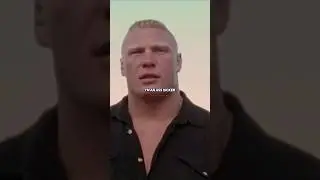 Brock Lesnar does NOT like people 