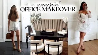 DIY OFFICE RENOVATION (FROM AMAZON), MY NEW BUSINESS + WORK OOTD