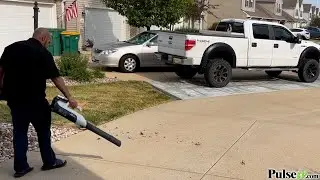 ONEPWR Cordless Leaf and Debris Blower with 2 Rechargeable Batteries