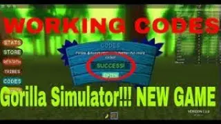 *NEW* Gorilla Simulator 2 + Code [Roblox]
