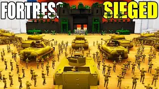 Can Army Men Hold DEATH FORTRESS WALLS Under Siege?! - Attack on Toys