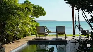 Location villa de luxe à l'Ile Maurice les pieds dans l'eau