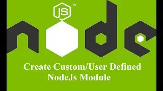 NodeJS | Create custom module | How to use custom module in node.js server | (Urdu/Hindi) Part 3