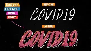 How to Create Your Own Font with Photoshop - Photoshop Tutorial
