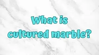 More Weird Details I See In Hotel Bathrooms: What is cultured marble?