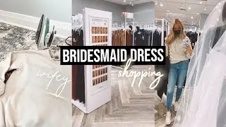 Bridesmaid Dress Shopping + Engagement Party | Wedding Planning