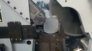 Aluminium Profile Cutting on ITL NC Carbide Circular/Disc Saw CSNC 100