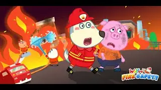 Wolfoo's Team: Fire Safety Trailer