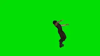 NINJA [green screen effect] fighting and falling (part 1)