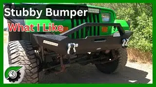 Jeep Stubby Bumper Install and Review: What I like