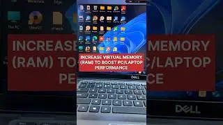 How to increase virtual memory ( RAM memory) in your pc/laptop - subscription @drtechcto 