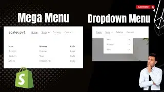 How to create Mega menu in Shopify? Create Multi-level menu for Shopify header menu.