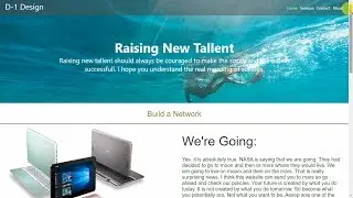 Free Download Web Design Template D 1 By The New Era Tech