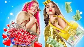 Popular Broke School Queen vs Unpopular Rich School Queen