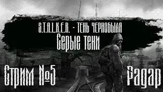 S.T.A.L.K.E.R.: Shadow of Chernobyl (Тень Чернобыля) I Серые тени I Стрим #5.2 I Радар, X-10