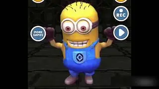 Говорящий Миньон/Talking Minion поздравляет Олесю с Днем Рождения!Прикольное именное поздравление.