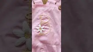 Personalize Baby Clothes with an Embroidered Monogram! #embroiderypatterns