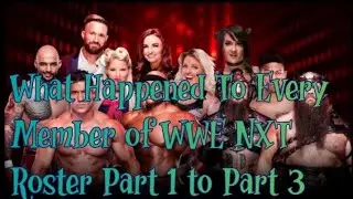 What happened To Every Member of WWE NXT WWE Original Roster Part 1 to Part 3