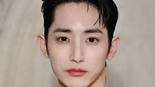Lee Soo Hyuk at the Dior Couture S/S 2023 show in Paris